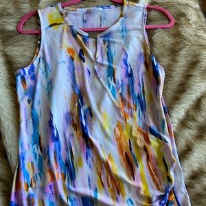 Gorgeous Watercolor Calvin Klein Tank Top